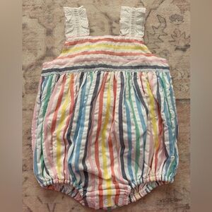 The Beaufort Bonnet Striped Bubble